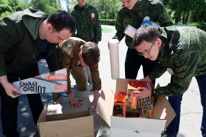 Астраханские патриоты АГТУ отправили очередную партию гуманитарной для участников СВО